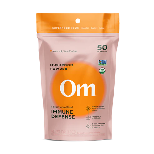 Om Mushroom Superfood - Immune Blend Organic Mushroom Powder - 100g - 50 Servings image 0