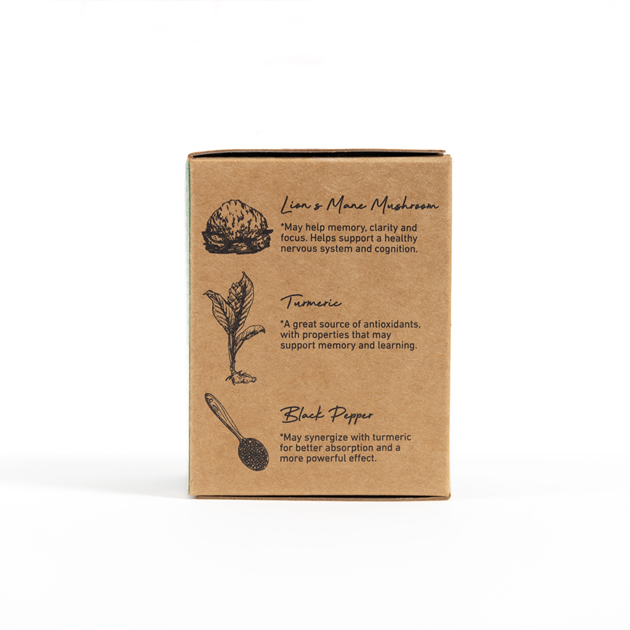 Green Roads - Lion's Mane Focus + Clarity Mushroom Capsules - 60ct - 1000mg Lion's Mane per Serving - 30 Servings image 3