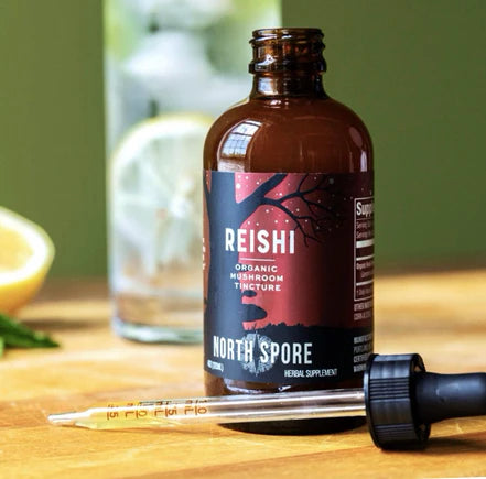 North Spore - Reishi Mushroom Tincture - 120mL - 120 Servings image 3