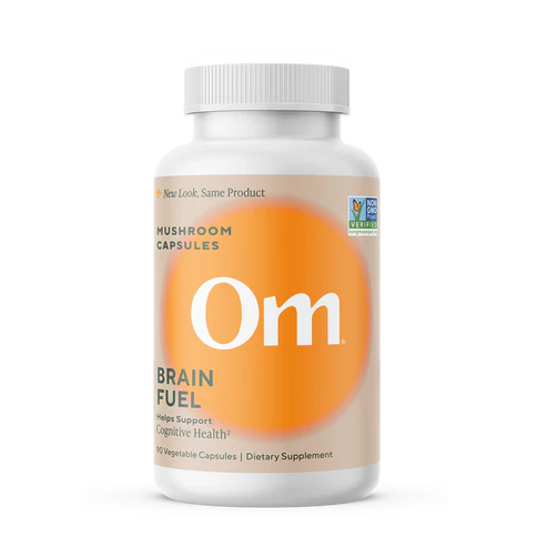 Om Mushroom Superfood - Brain Fuel Mushroom Capsules - 90ct - 30 Servings image 0