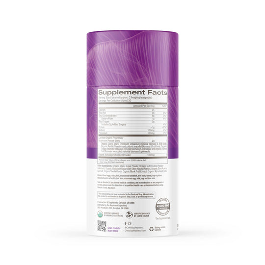 Om Mushroom Superfood - Mushroom Hot Chocolate Blend - 240g - 30 Servings image 4