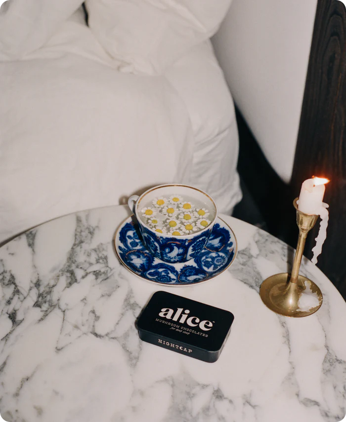 Alice Mushrooms - Nightcap Deep Sleep Reishi Mushroom Chocolates - 16 Servings image 2