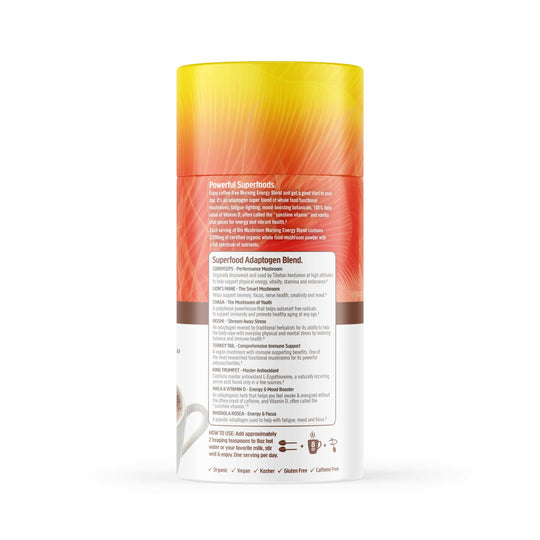 Om Mushroom Superfood - Mushroom Morning Energy Blend - 240g - 30 Servings image 6