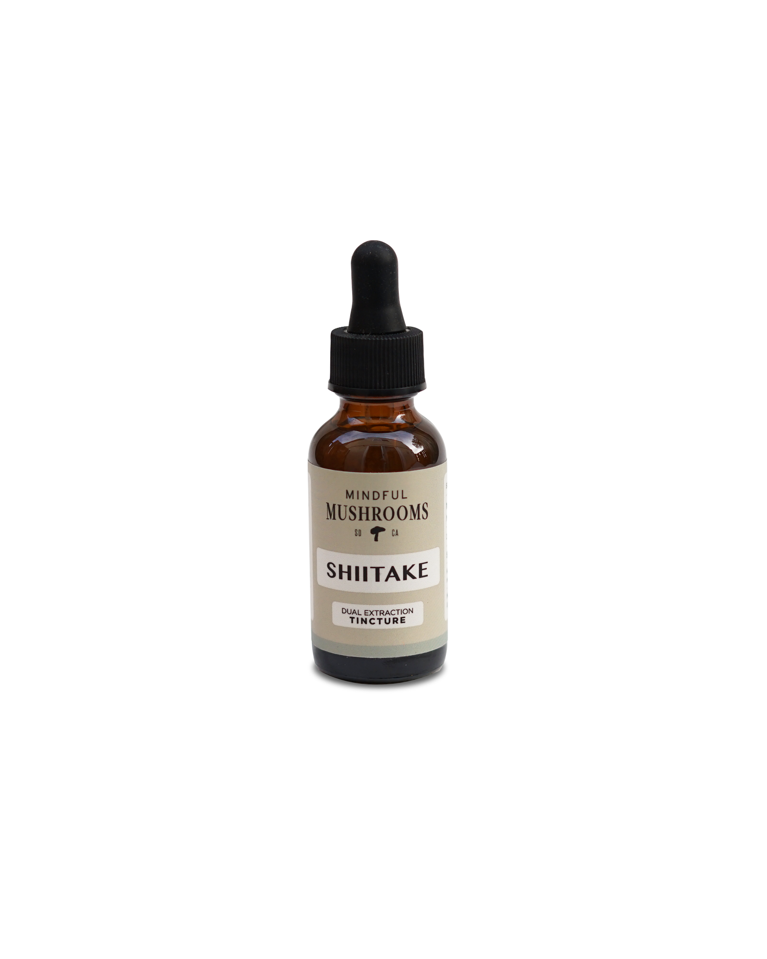 Mindful Mushrooms - Shiitake Mushroom Tincture - 30mL - 30 Servings image 0