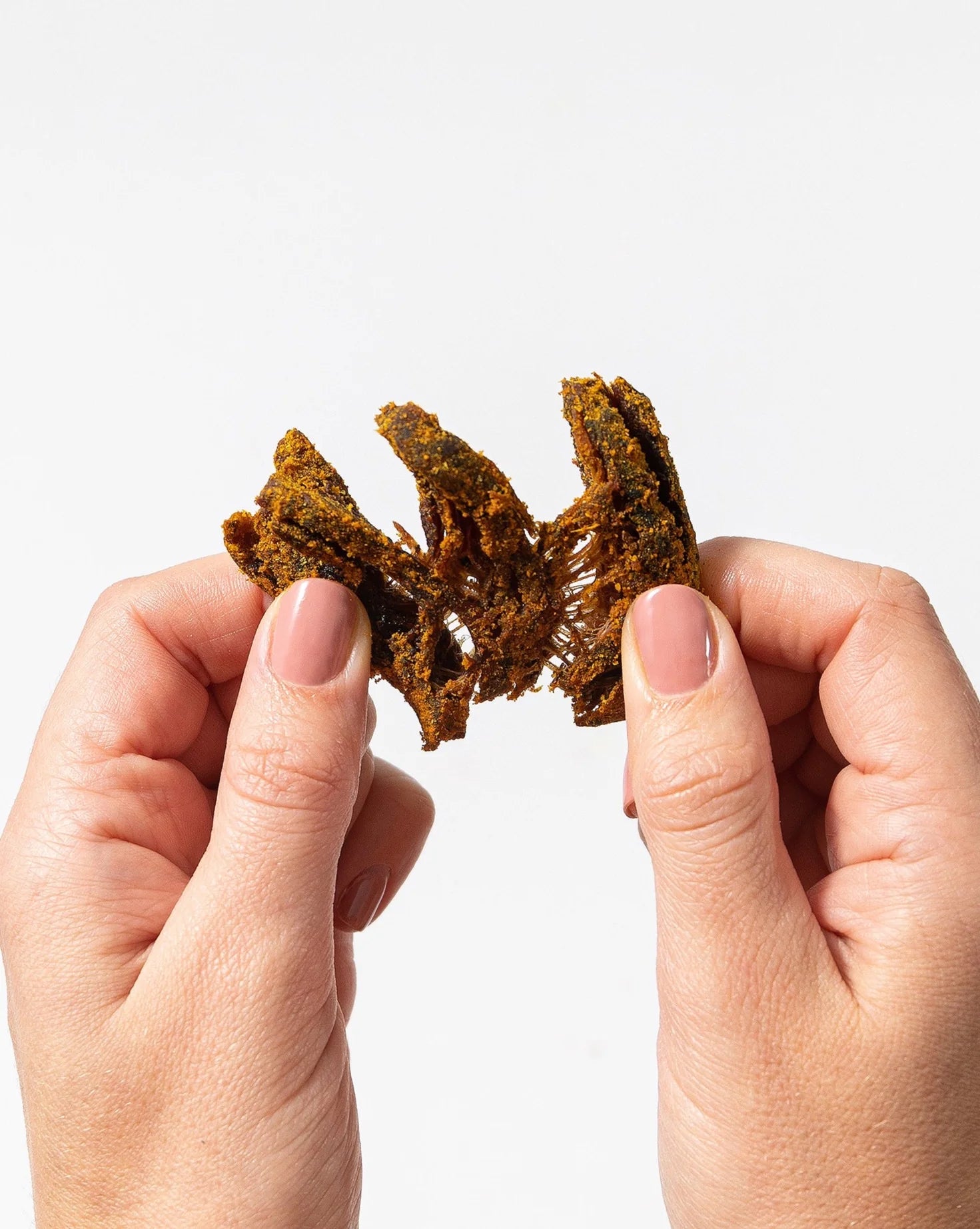 Pan's Mushroom Jerky - Curry Mushroom Jerky - Shiitake - 62g - 2 Servings image 1