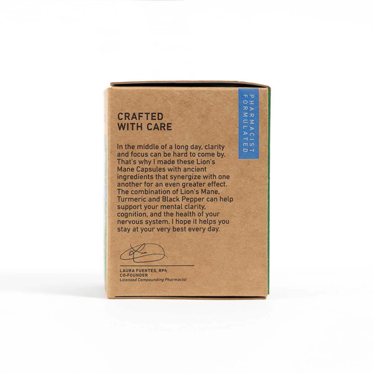 Green Roads - Lion's Mane Focus + Clarity Mushroom Capsules - 60ct - 1000mg Lion's Mane per Serving - 30 Servings image 4