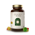 Golden Bloom Wellness – Immunity Fusion Mushroom Blend Gummies – Assorted Fruit – 30ct – 30 Servings image 0