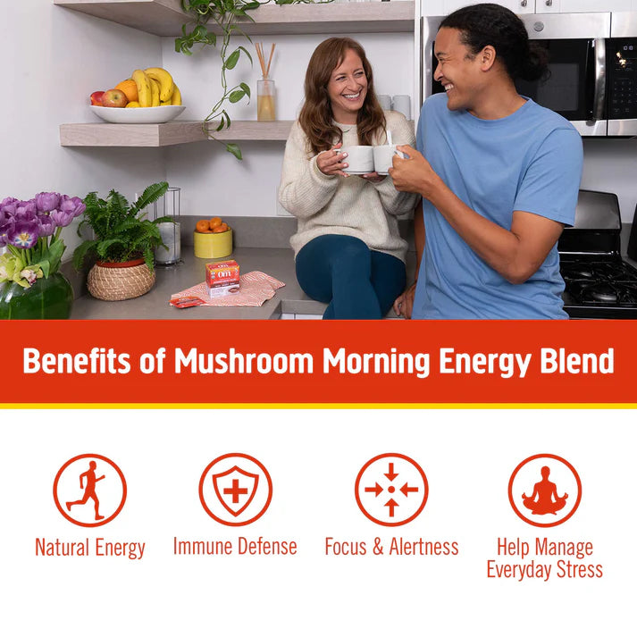 Om Mushroom Superfood - Mushroom Morning Blend - 80g - 10 Servings image 5