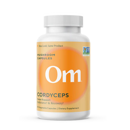 Om Mushroom Superfood - Cordyceps Mushroom Capsules - 90ct - 30 Servings image 0