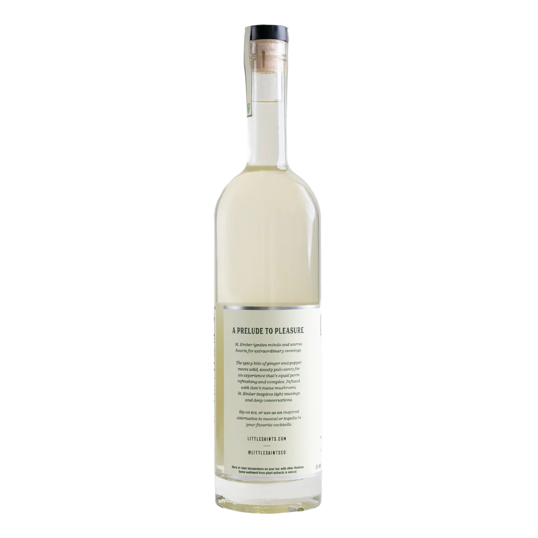 Little Saints - St. Ember Non-Alcoholic Spirit - Lion's Mane - 750mL - 100mg per serving - 13 Servings image 2