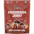 Pan's Mushroom Jerky - Applewood BBQ Mushroom Jerky - Shiitake - 62g - 2 Servings image 0