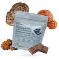 Plant People - NightLight Adaptogen Mushroom Cacao Mix - 140g - 500mg Mushroom Blend per Serving - 14 Servings image 0