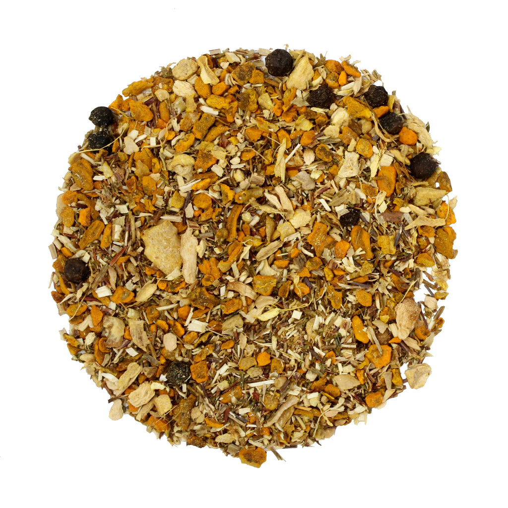 Tamim Teas - Lion's Spice Mushroom Tea (Caffeine-Free) - Lion's Mane + Turmeric + Spice - 65g - 32 Servings image 3