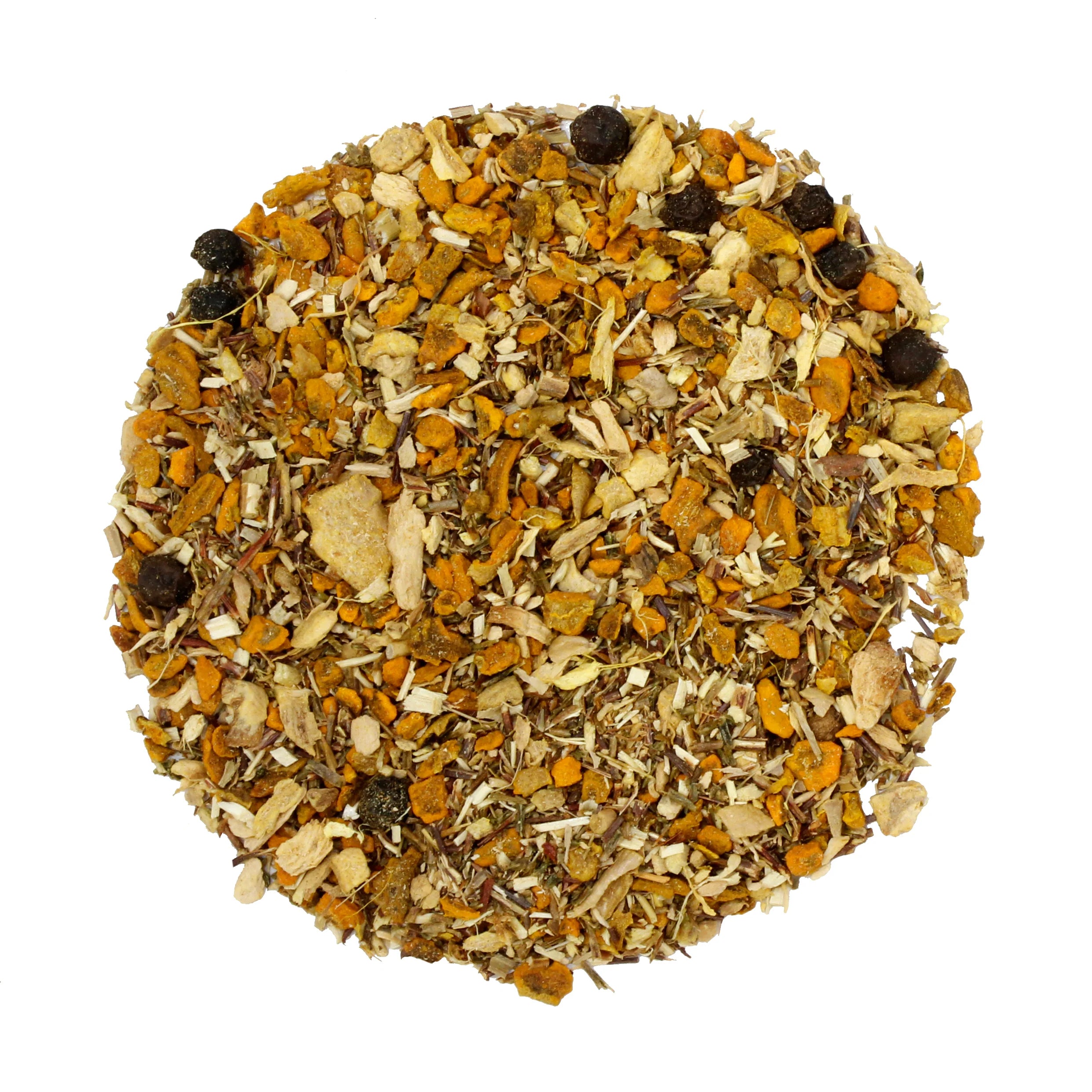 Tamim Teas - Lion's Spice Mushroom Tea (Caffeine-Free) - Lion's Mane + Turmeric + Spice - 65g - 32 Servings image 3