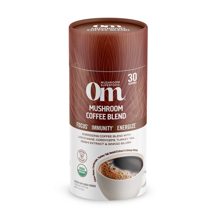 Om Mushroom Superfood - Mushroom Coffee Blend - 177g - 30 Servings image 0
