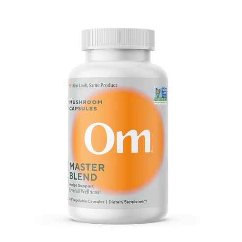 Om Mushroom Superfood - Master Blend Mushroom Capsules - 84ct - 28 Servings image 0