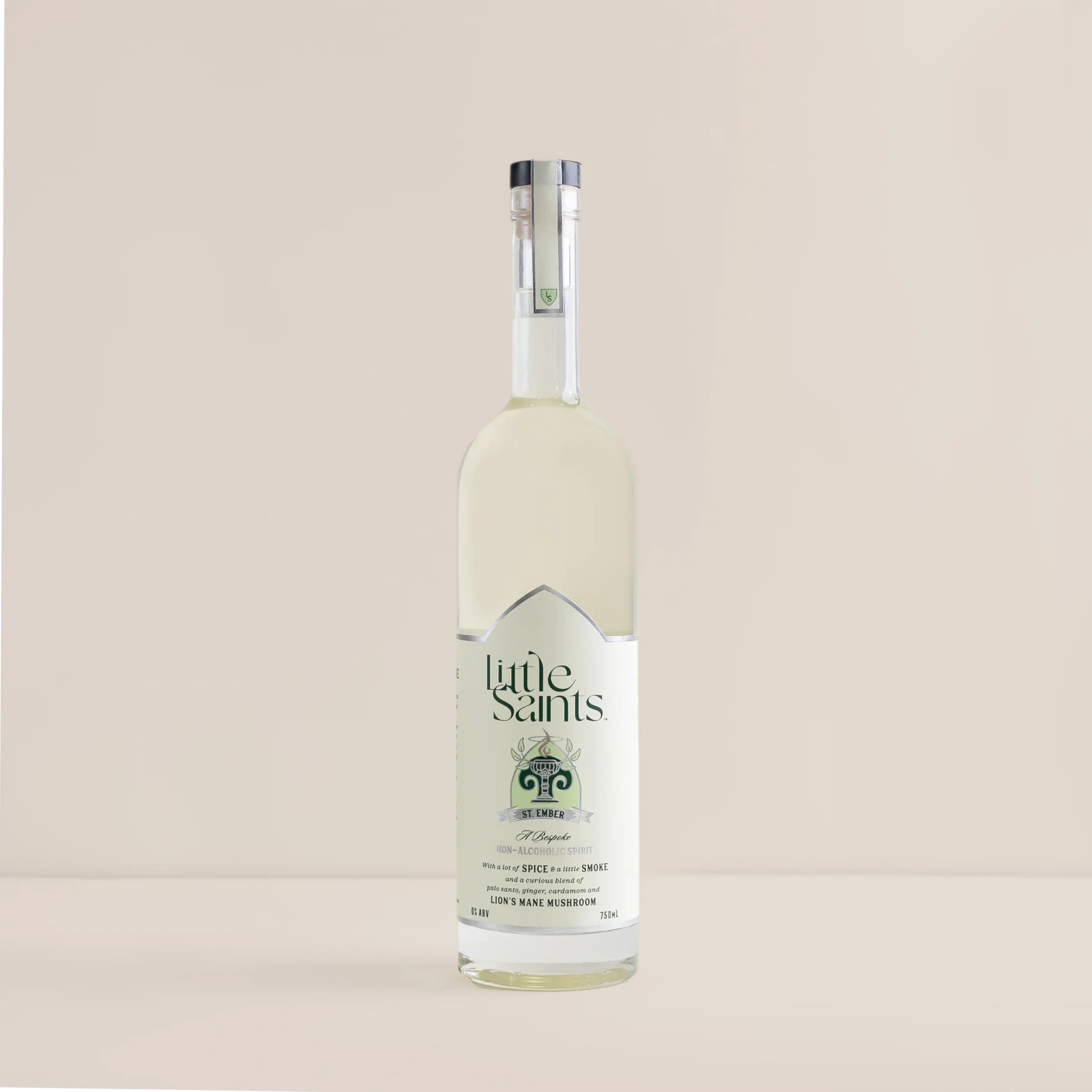 Little Saints - St. Ember Non-Alcoholic Spirit - Lion's Mane - 750mL - 100mg per serving - 13 Servings image 0