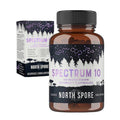 North Spore - Spectrum 10 Organic Multi-Mushroom Extract Capsules - 60ct - 60 Servings image 0